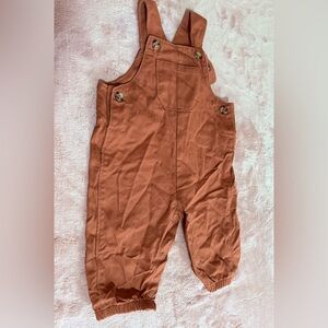 Carter's 3 Months Brick Brown Overalls Unisex‎ Baby Girl Or Baby Boy Outfit